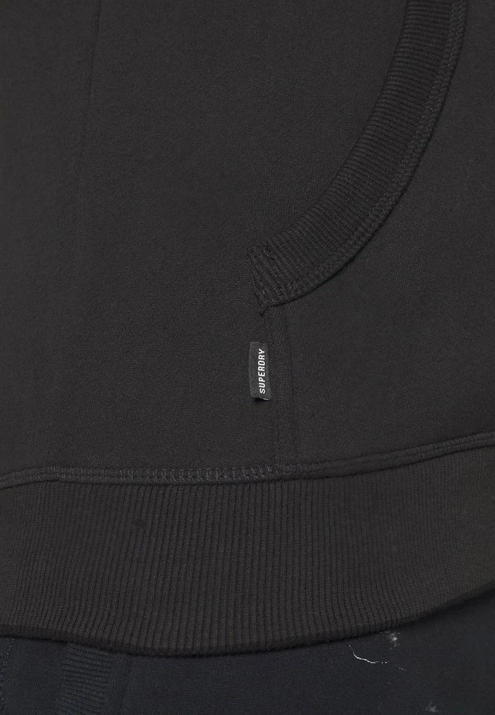 Superdry VINTAGE LOGO ZIPHOOD - Zip-up Sweatshirt - Black 5 Superdry VINTAGE LOGO ZIPHOOD - Zip-up Sweatshirt - Black - Image 5