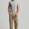 Superdry VINTAGE - Basic T-shirt - Pumice Stone Marl
