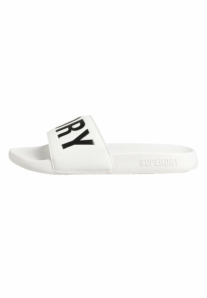 Superdry CODE CORE - Pool Slides - Optic Black 1 Superdry CODE CORE - Pool Slides - Optic Black