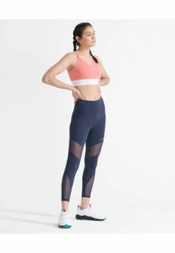 Superdry Leggings - Trousers - Richest Navy