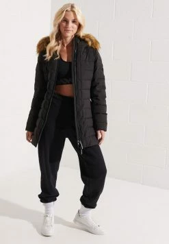 Superdry Winter Coat - Black