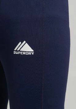Superdry SPORT BASE LAYER - Leggings - Rich Navy -Superdry Shop 4069f4d0168b4efa8a753fadc6f21b72