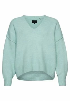 Superdry OVERSIZED V NECK - Jumper - Slate Grey -Superdry Shop 407542cea58c430eae6a949d048031ed