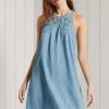 Superdry Day Dress - Light Wash