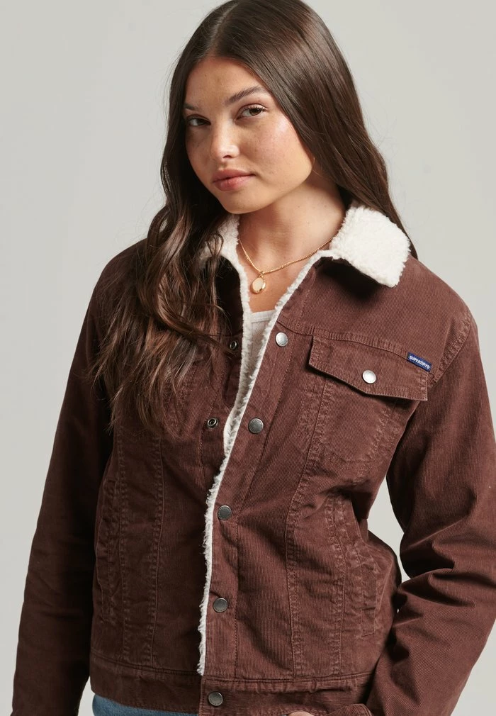 Superdry SHERPA - Winter Jacket - Chestnut 1 Superdry SHERPA - Winter Jacket - Chestnut
