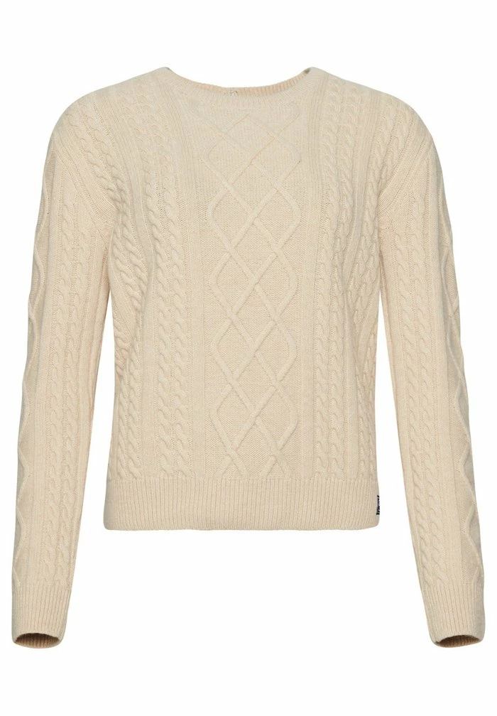 Superdry Jumper - Sand Marl 5 Superdry Jumper - Sand Marl - Image 5