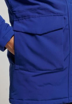 Superdry EVEREST - Parka - Cobalt -Superdry Shop 40adf28c85f640febfc351aecc7d8ab9