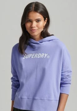 Superdry CODE CORE - Hoodie - Jacaranda