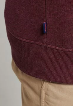 Superdry VINTAGE - Sweatshirt - Track Burgundy Marl -Superdry Shop 40bec3dc3c1a4681b1accbb1ede2cea3