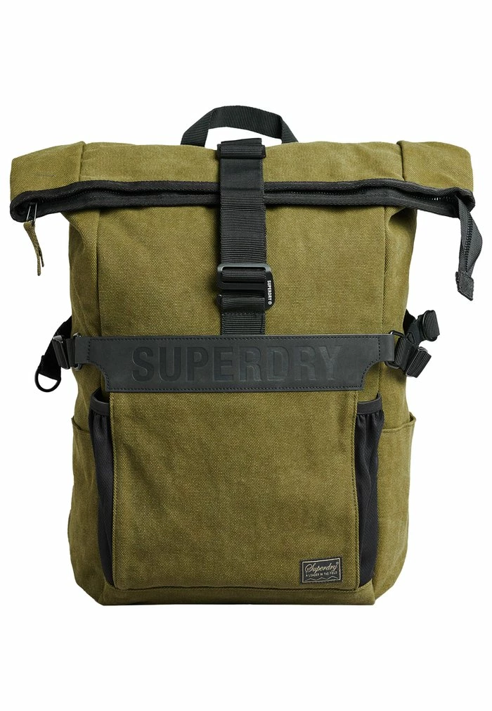 Superdry ROLLTOP - Rucksack - Army Green 1 Superdry ROLLTOP - Rucksack - Army Green