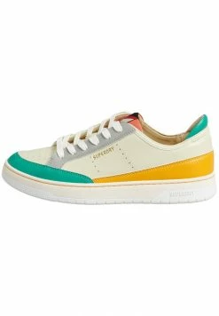 Superdry VINTAGE - Trainers - Mustard Grey Teal