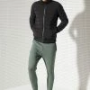 Superdry TRAINING GYMTECH - Tracksuit Bottoms - Military Duck