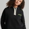 Superdry VINTAGE CALI - Hoodie - Black