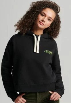 Superdry VINTAGE CALI - Hoodie - Black