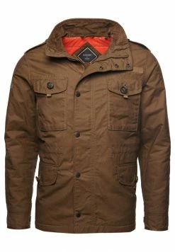 Superdry WAXED - Outdoor Jacket - Bark -Superdry Shop 42af5dcadec14ef8b0045b8783c908e5