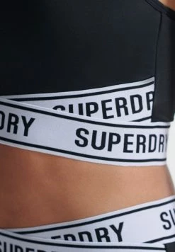 Superdry TRAINING CORE CROSS - Bustier - Black -Superdry Shop 42bd8320dfe14ff6870a0e9fa281141c