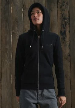 Superdry ORANGE LABEL ZIP HOODIE - Zip-up Sweatshirt - Black 7 Superdry ORANGE LABEL ZIP HOODIE - Zip-up Sweatshirt - Black -Superdry Shop 42f58339115846b19d824ee8a7a429ad