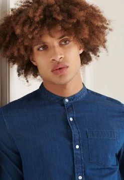 Superdry STUDIOS CHAMBRAY - Shirt - Chambray Blue -Superdry Shop 431858b6b6af493b93c4a1def091dfdf