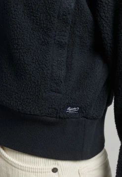 Superdry VINTAGE CHEVRON POLAR - Fleece Jacket - Eclipse Navy -Superdry Shop 431c09a89c63414185ea12c9ab68076e