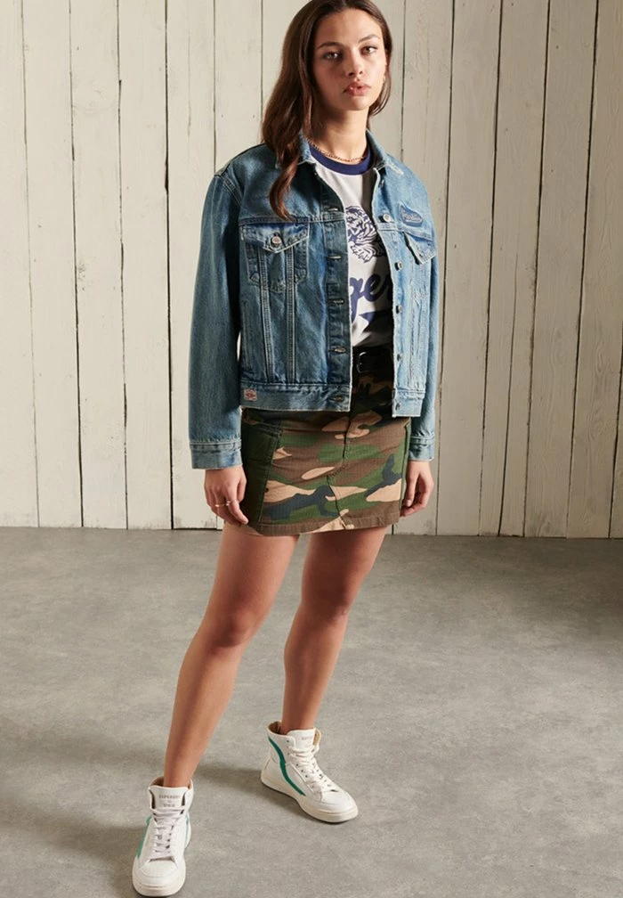 Superdry Print T-shirt - Grey Marl 1 Superdry Print T-shirt - Grey Marl