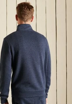 Superdry Sweatshirt - Vintage Navy Marl -Superdry Shop 437c5010f1c242a08b30f301e86b5b51