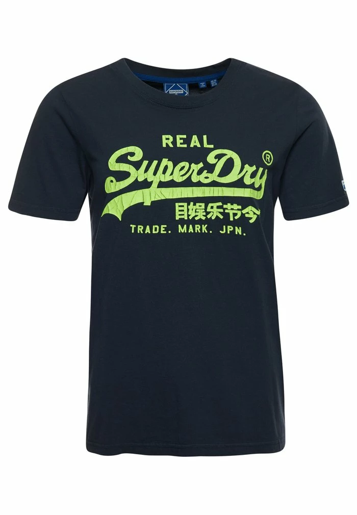 Superdry VINTAGE LOGO AMERICAN CLASSIC - Print T-shirt - Eclipse Navy 5 Superdry VINTAGE LOGO AMERICAN CLASSIC - Print T-shirt - Eclipse Navy - Image 5