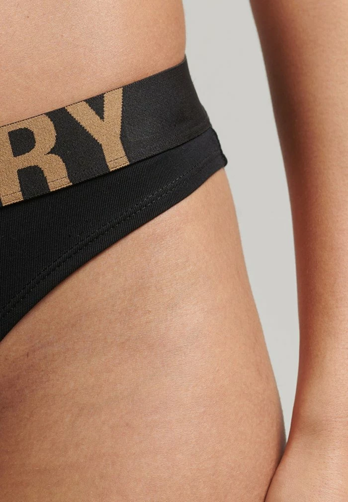 Superdry Bikini Bottoms - Black Gold 2 Superdry Bikini Bottoms - Black Gold - Image 2