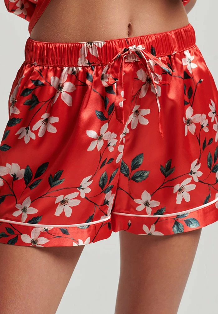 Superdry Pyjama Bottoms - Wild Rose 1 Superdry Pyjama Bottoms - Wild Rose