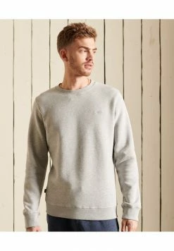 Superdry VINTAGE LOGO CREW - Sweatshirt - Athletic Grey Marl