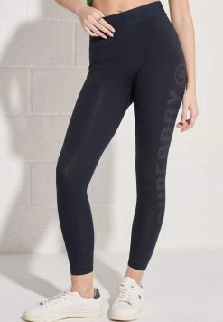 Superdry Leggings - Trousers - Eclipse Navy