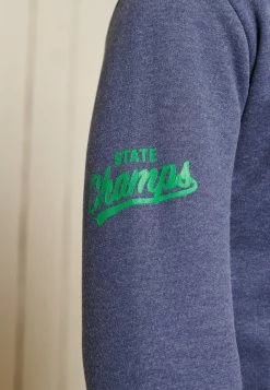 Superdry Hoodie - Princedom Blue Marl -Superdry Shop 44249028c7b645d7a242a41c561d8426