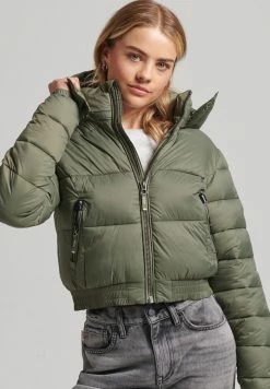 Superdry FUJI - Winter Jacket - Dusty Olive