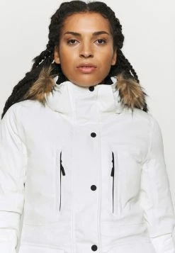 Superdry EVEREST SNOW - Ski Jacket - Optic -Superdry Shop 44307ba4667949f6b5dbdc3a9046ed07
