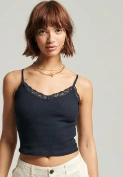 Superdry VINTAGE MINI - Top - Eclipse Navy