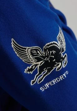 Superdry COLLEGIATE - Bomber Jacket - Mazarine Blue -Superdry Shop 44755e9c4df940ada439ae610379ba94