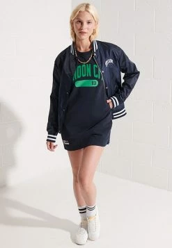 Superdry COLLEGE CREW - Day Dress - Eclipse Navy