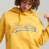 Superdry RAINBOW - Hoodie - Pigment Yellow