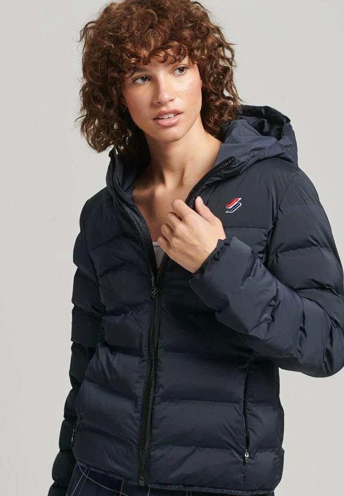 Superdry HEAT SEALED PADDED - Winter Jacket - Eclipse Navy 2 Superdry HEAT SEALED PADDED - Winter Jacket - Eclipse Navy - Image 2