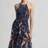 Superdry VINTAGE - Day Dress - Indo Leaf Navy