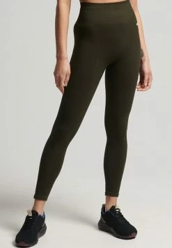 Superdry Leggings - Trousers - Surplus Goods Olive