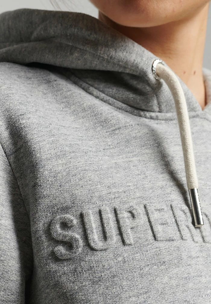 Superdry VINTAGE CORPORATE LOGO - Hoodie - Athletic Grey Marl 3 Superdry VINTAGE CORPORATE LOGO - Hoodie - Athletic Grey Marl - Image 3