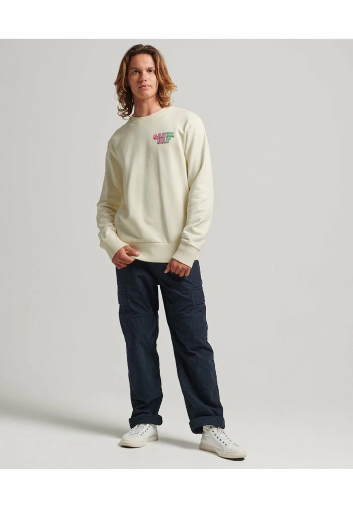 Superdry INTO THE WOODS - Sweatshirt - Off White 2 Superdry INTO THE WOODS - Sweatshirt - Off White - Image 2