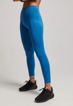 Superdry SPORT - Leggings - Trousers - Twilight Blue -Superdry Shop 45d41cf3c2d242f6bd264dbce8af186e
