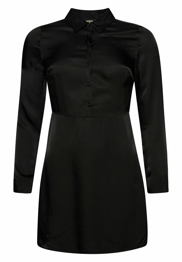 Superdry SLEEVED - Shirt Dress - Black 5 Superdry SLEEVED - Shirt Dress - Black - Image 5