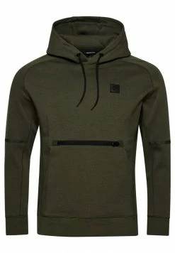 Superdry TECH - Hoodie - Dark Moss -Superdry Shop 460bed30e5a045f2bf5fe11e407ba604