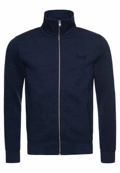 Superdry VINTAGE TRACK - Zip-up Sweatshirt - Vintage Navy Marl -Superdry Shop 4648570d6a0845178fdfe9fd34eac338