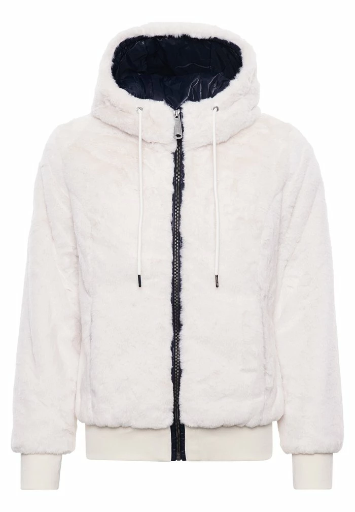 Superdry Winter Jacket - Antique Cream 4 Superdry Winter Jacket - Antique Cream - Image 4