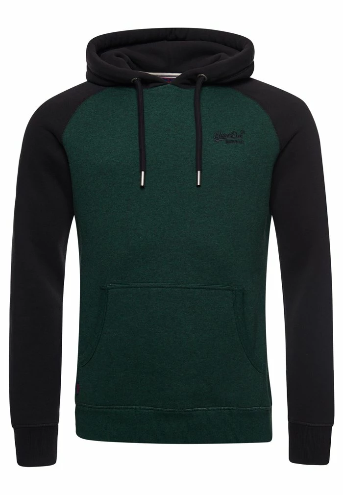 Superdry VINTAGE - Hoodie - Heritage Pine Marl/vintage Wash Black 5 Superdry VINTAGE - Hoodie - Heritage Pine Marl/vintage Wash Black - Image 5