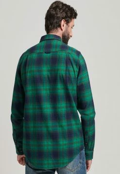 Superdry VINTAGE LUMBERJACK - Shirt - Cedar Check Green 7 Superdry VINTAGE LUMBERJACK - Shirt - Cedar Check Green -Superdry Shop 46aa9fd392a1402b8fca1afac713e56f