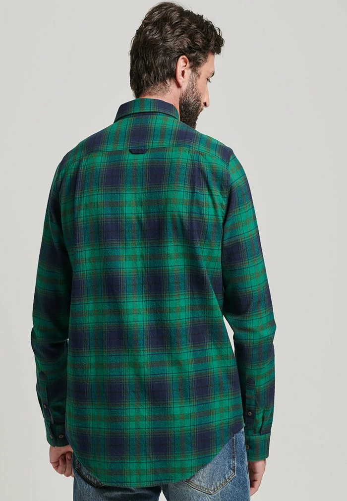 Superdry VINTAGE LUMBERJACK - Shirt - Cedar Check Green 2 Superdry VINTAGE LUMBERJACK - Shirt - Cedar Check Green - Image 2